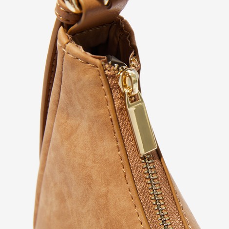 Una Faux Suede Crescent Bag by 4th & Reckless - FabFitFun