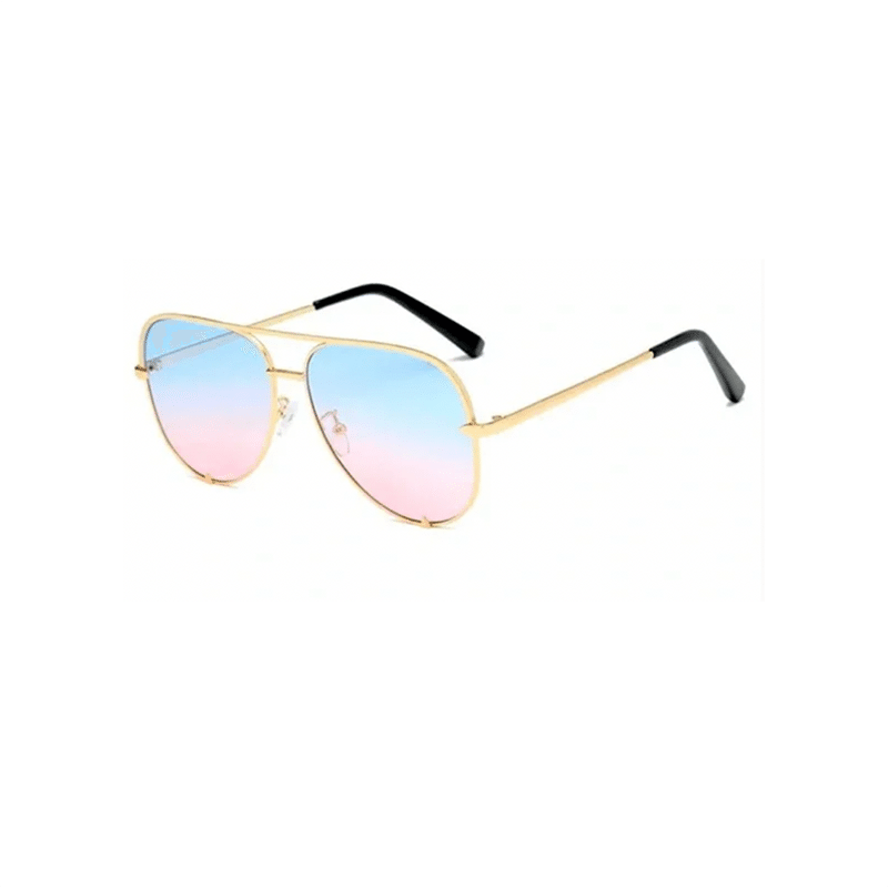 Mirrored Aviator Sunglasses
