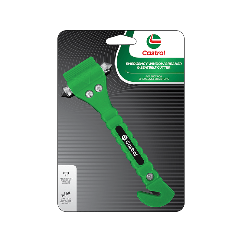 Emergency Window Breaker & Seat Belt Cutter