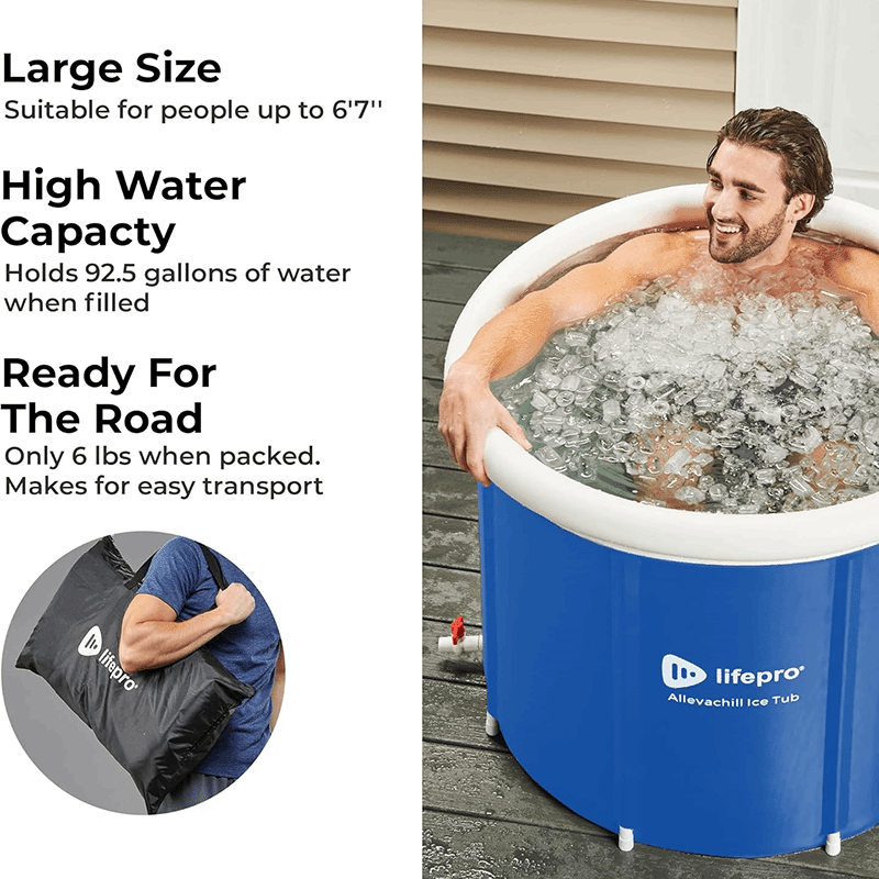 AllevaChill Portable Ice Tub