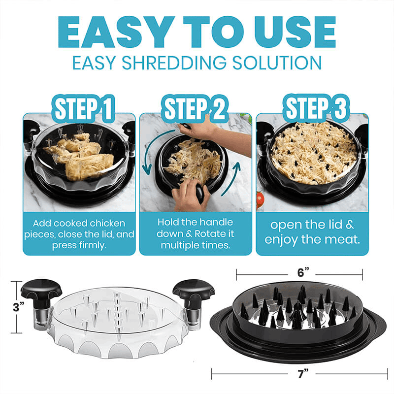 Chicken Meat Shredding Tool
