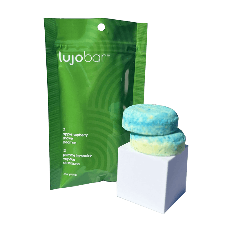 Apple Raspberry Shower Steamer 2 pack