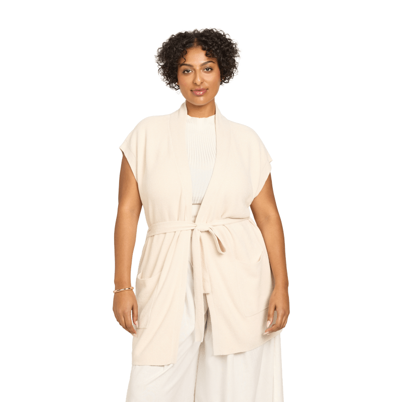 CozyChic Ultra Lite® Waist Tie Vest