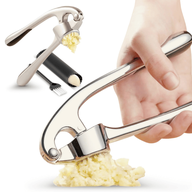 Handheld Garlic Crusher Set
