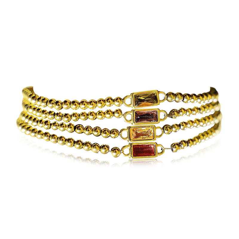 Stainless Steel Sitara Set (Set of 4)