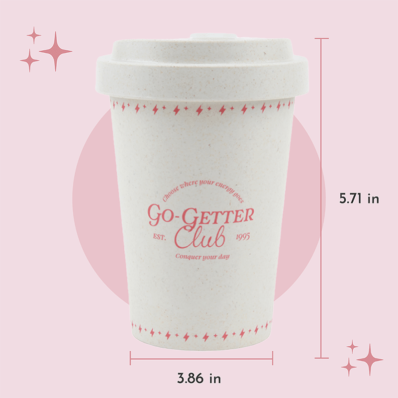 Go-Getter Club Eco-Friendly Coffee Cup