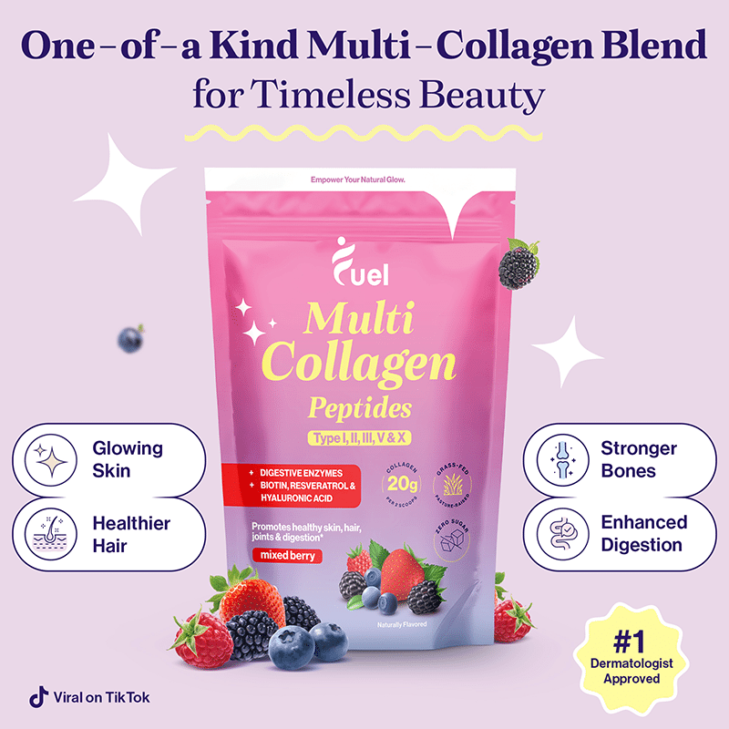 Fuel Multi Collagen Peptides in Mixed Berries