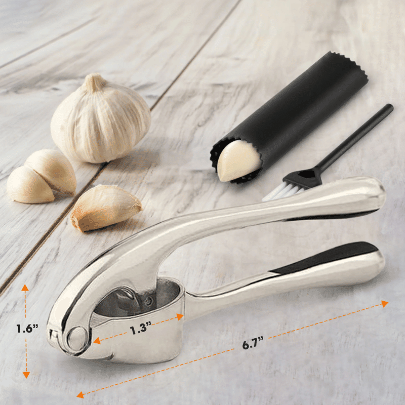 Handheld Garlic Crusher Set