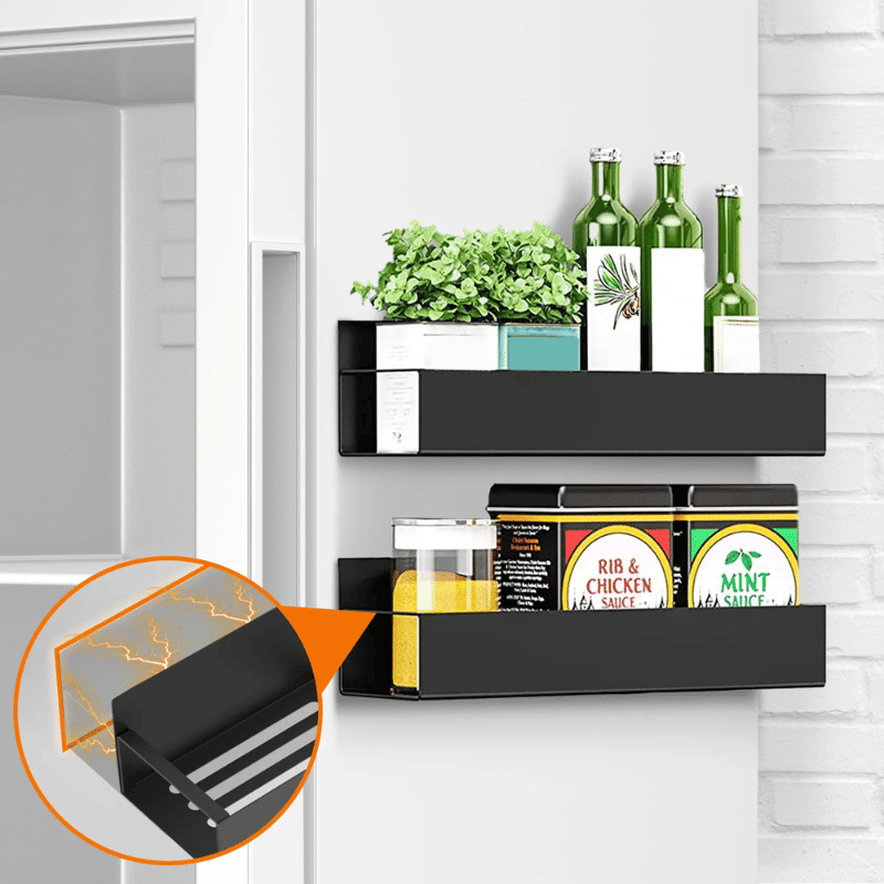 Magnetic Shelf Storage Organizer (2 Pack)