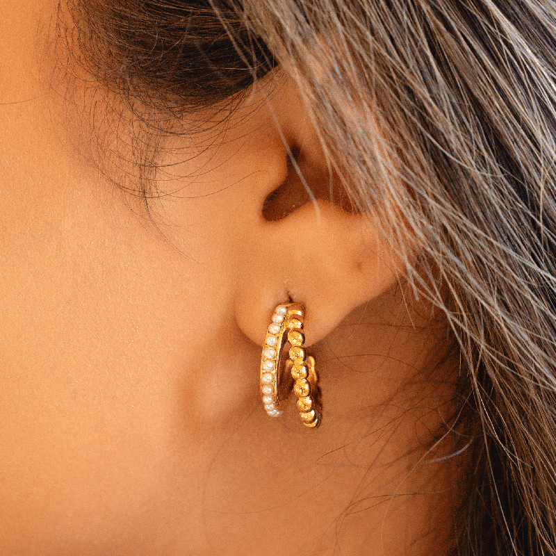 Stainless Steel Moti Hoops