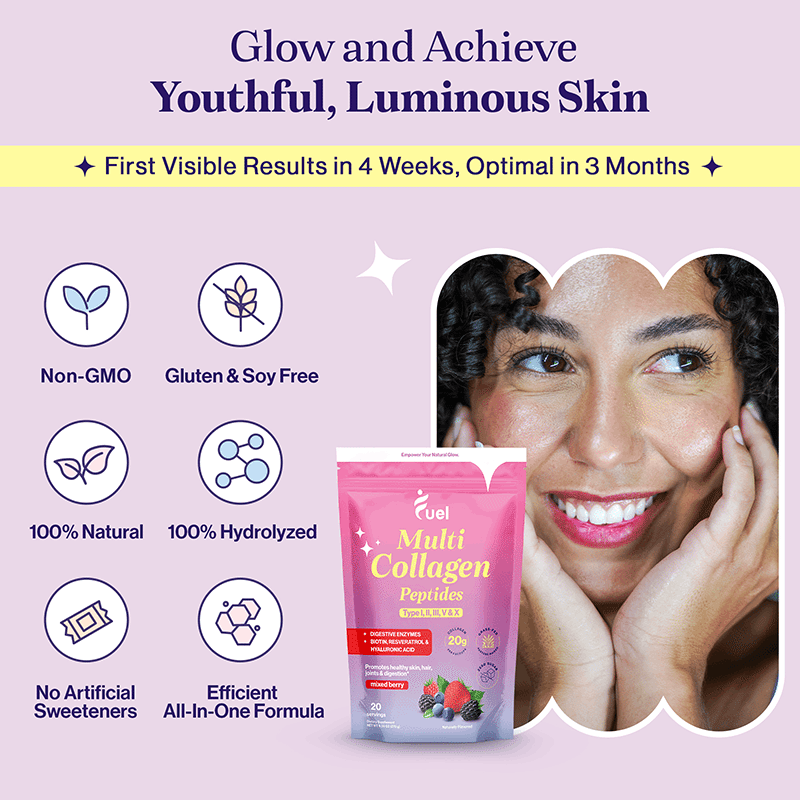 Fuel Multi Collagen Peptides in Mixed Berries