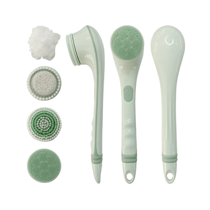 Battery Powered Body Brush with 4 Cleansing Heads