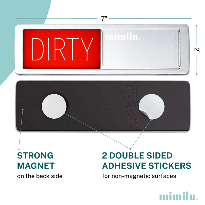 Dishwasher Magnet Clean/Dirty Sign