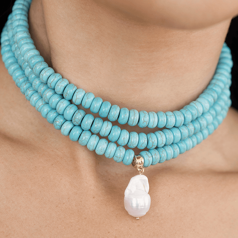 Marina Layers Turquoise Necklace