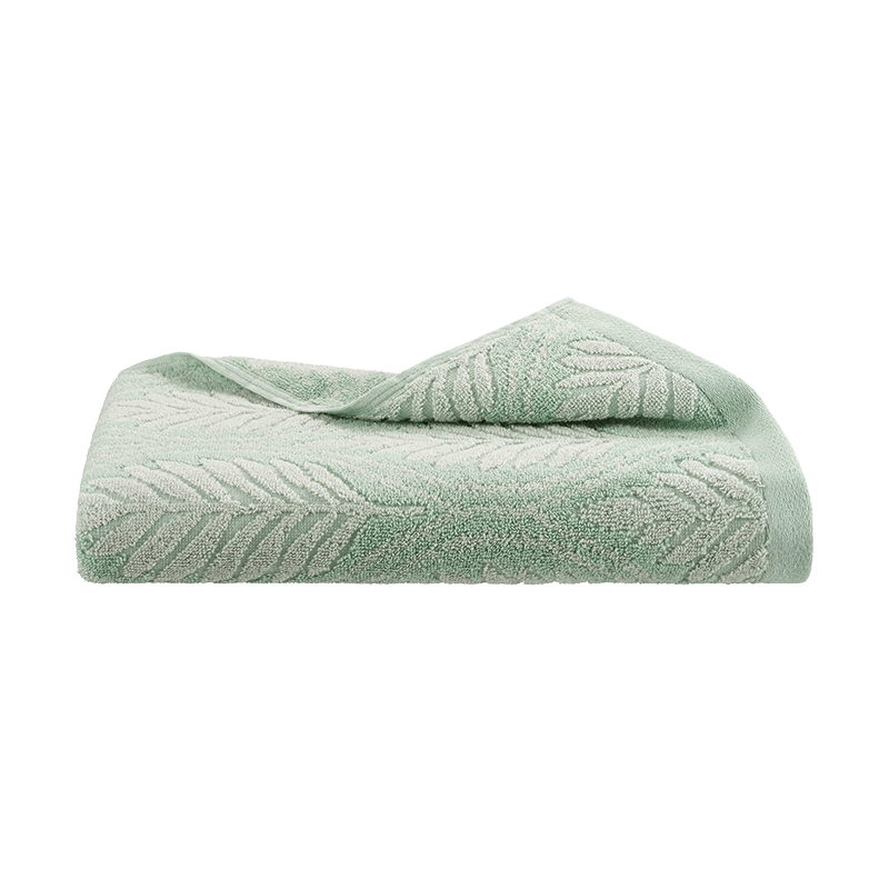 Restore Fern Geo Bath Towel (Sage)