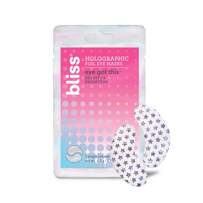 Eye Got This Holographic Foil Eye Masks