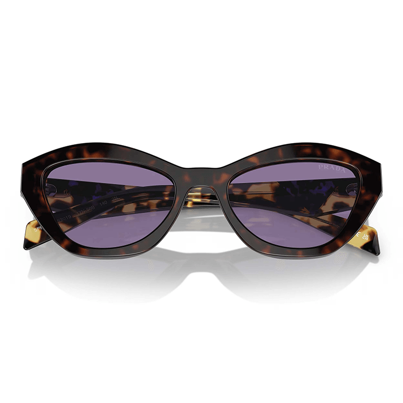 Havana Violet Mirror Internal Silver Sunglasses