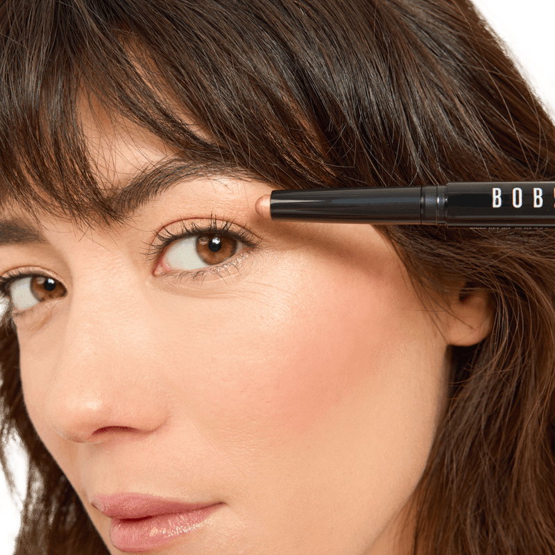 Long-Wear Cream Eyeshadow Stick in Golden Pink + Crushed Oil-Infused Lip Gloss in New Romantic Bundle