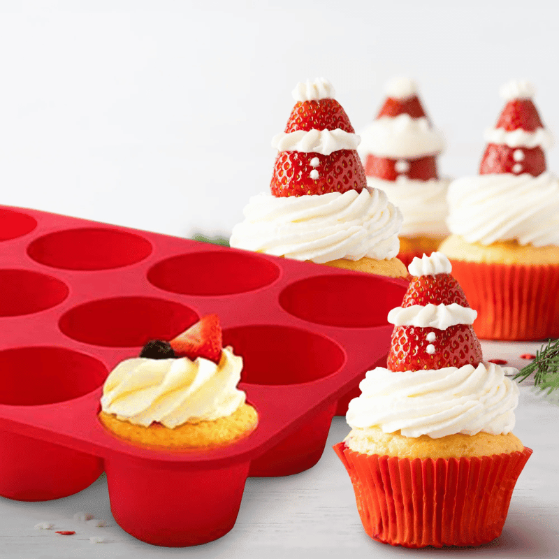 Silicone Muffin Pans (3 Pack)