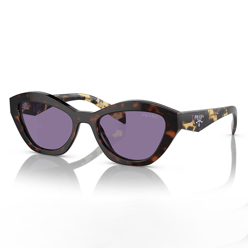 Havana Violet Mirror Internal Silver Sunglasses