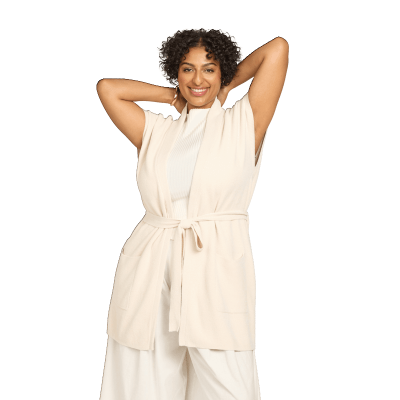 CozyChic Ultra Lite® Waist Tie Vest