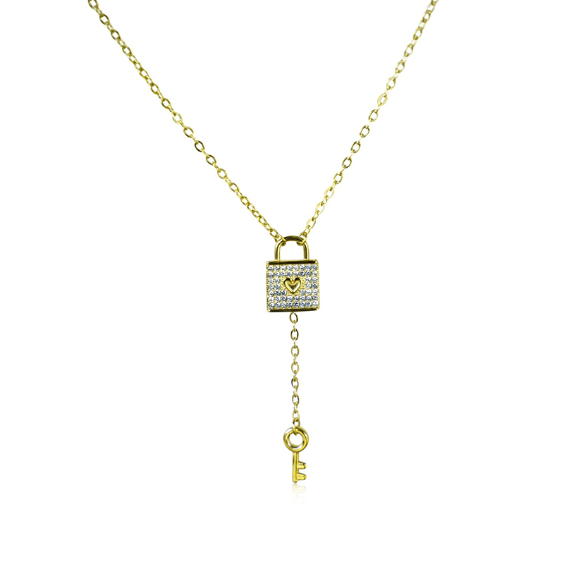 Stainless Steel Miftahi Necklace