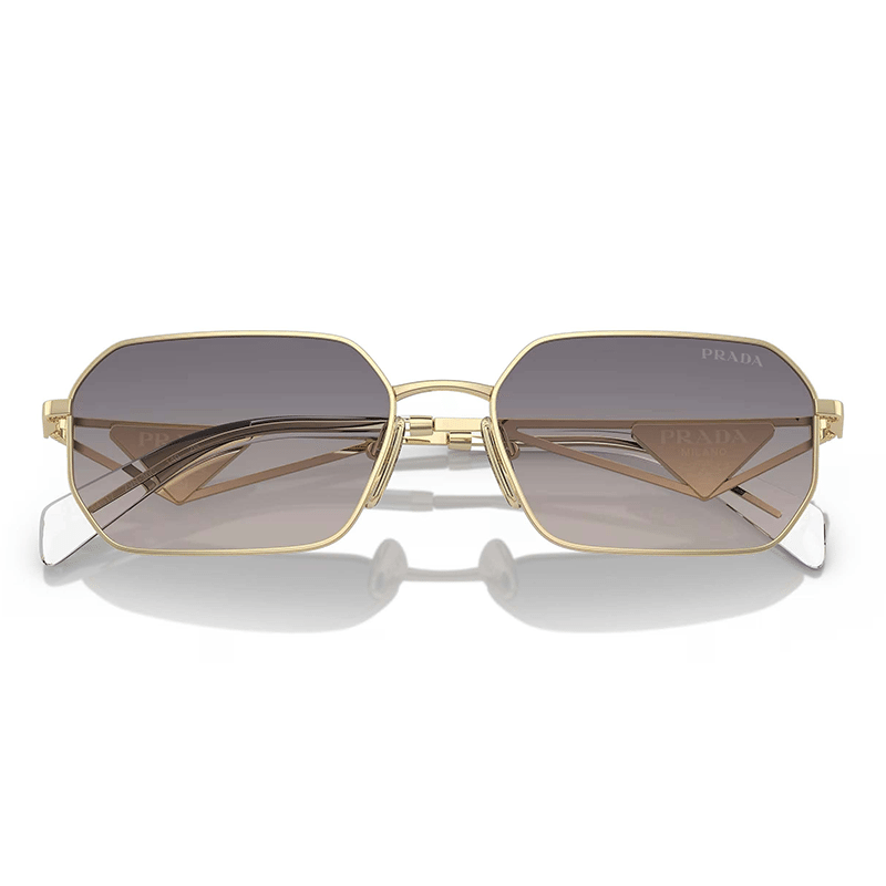 Gradient Blue Mirror Silver Sunglasses