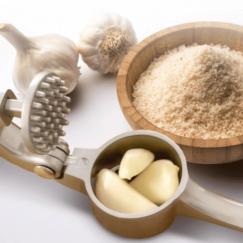 Handheld Garlic Crusher Set