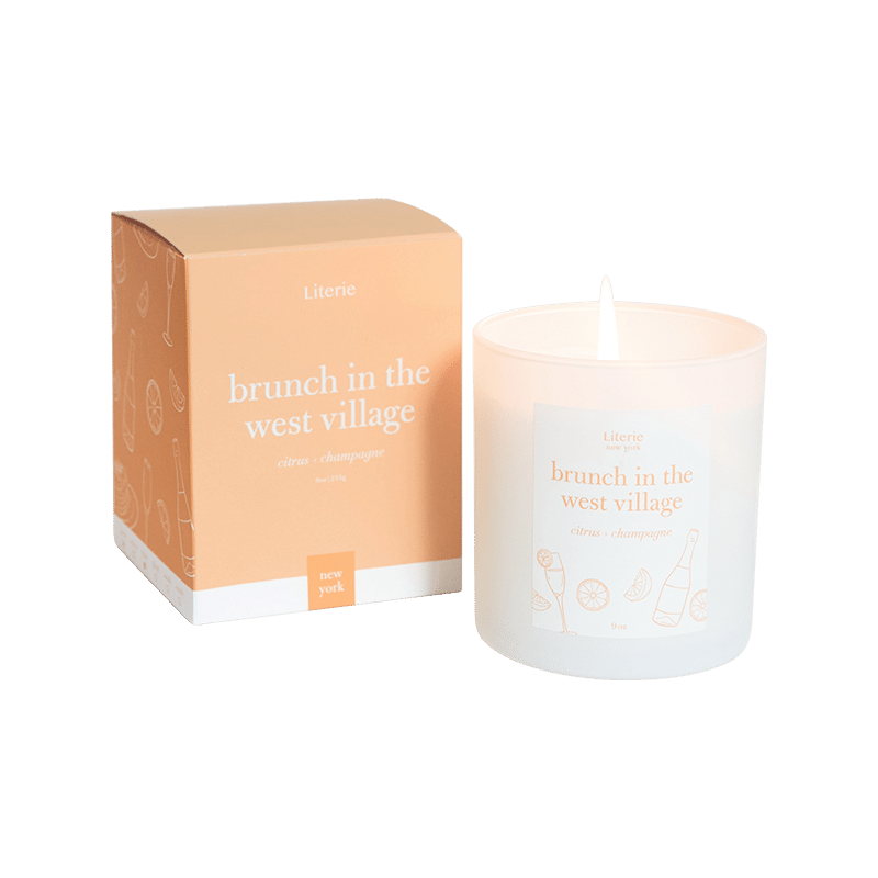 Brunch in West Village Candle