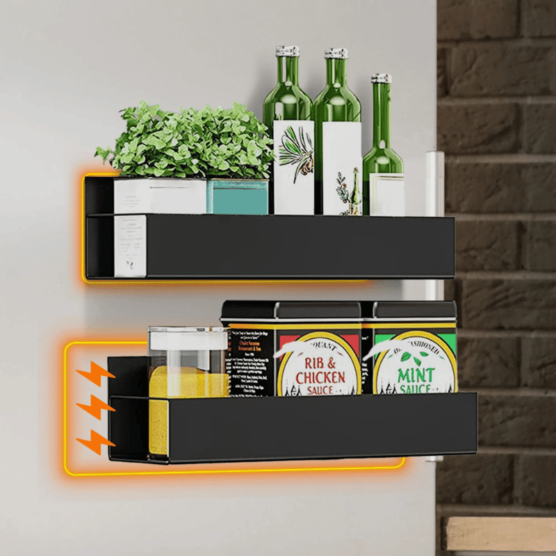 Magnetic Shelf Storage Organizer (2 Pack)
