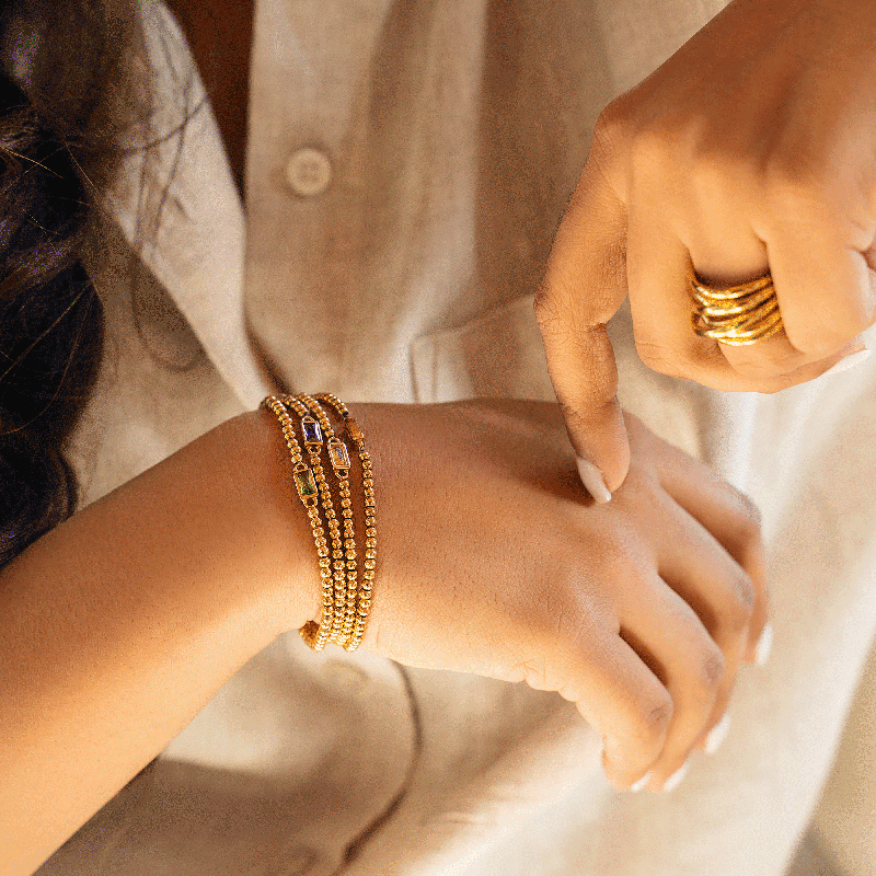 Stainless Steel Sitara Set (Set of 4)