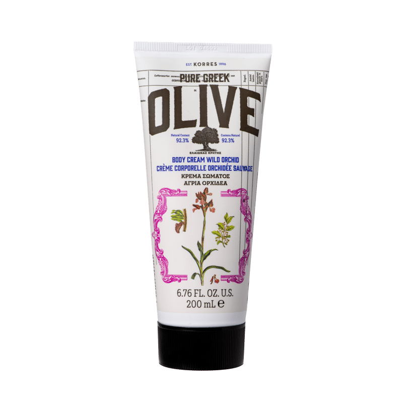 Pure Greek Olive Body Cream - Wild Orchid