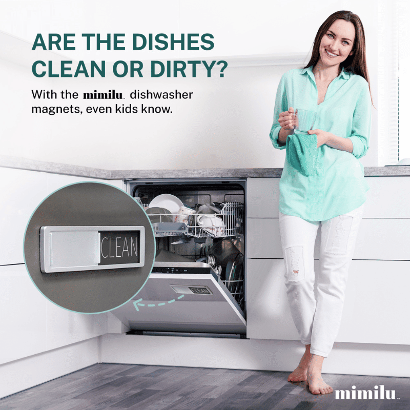 Dishwasher Magnet Clean/Dirty Sign