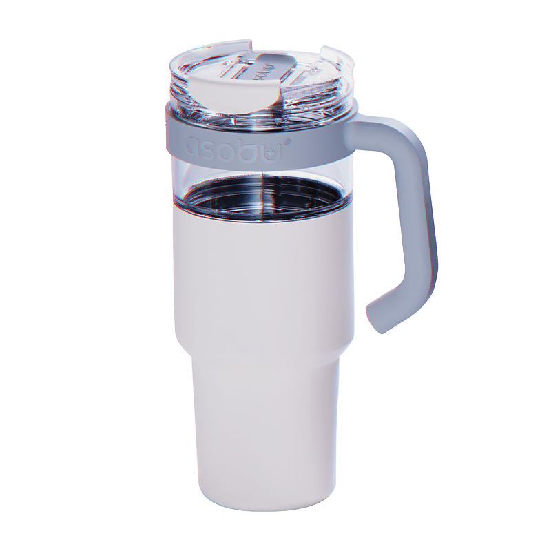 Explorer Mug Travel Mug with Detachable Tumbler (White)