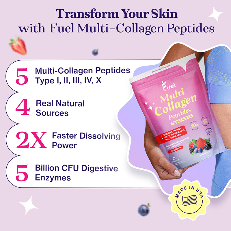 Fuel Multi Collagen Peptides in Mixed Berries