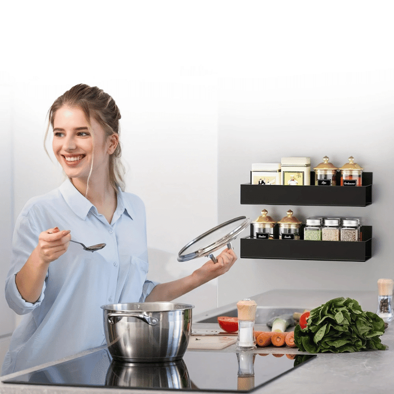 Magnetic Shelf Storage Organizer (2 Pack)