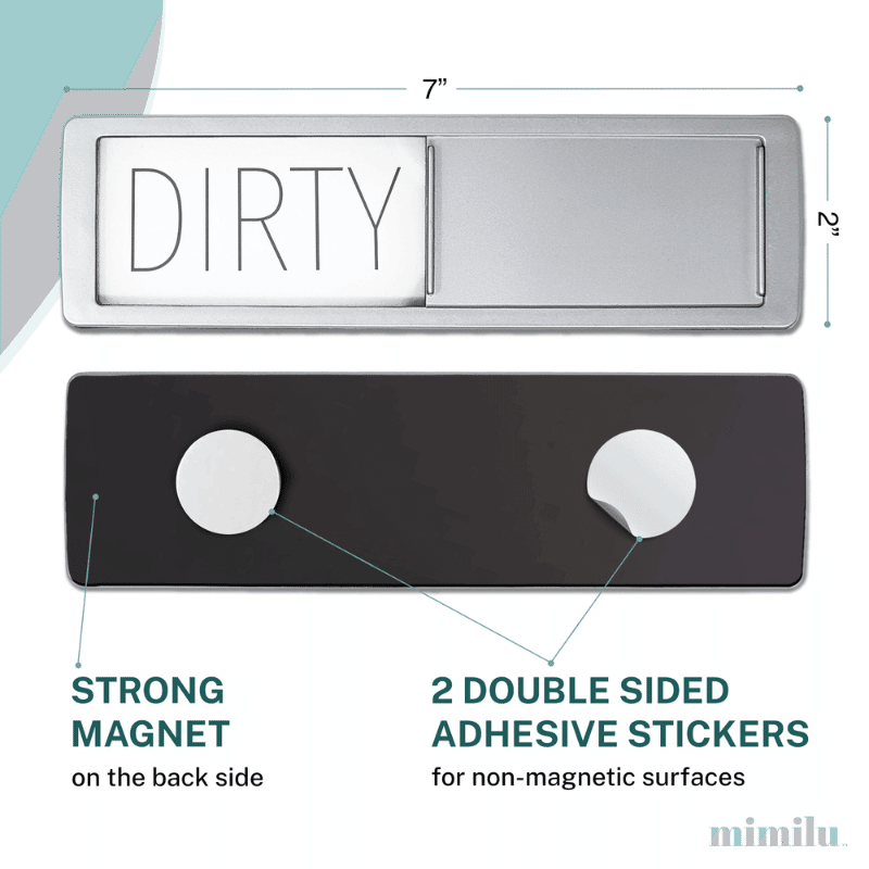 Dishwasher Magnet Clean/Dirty Sign