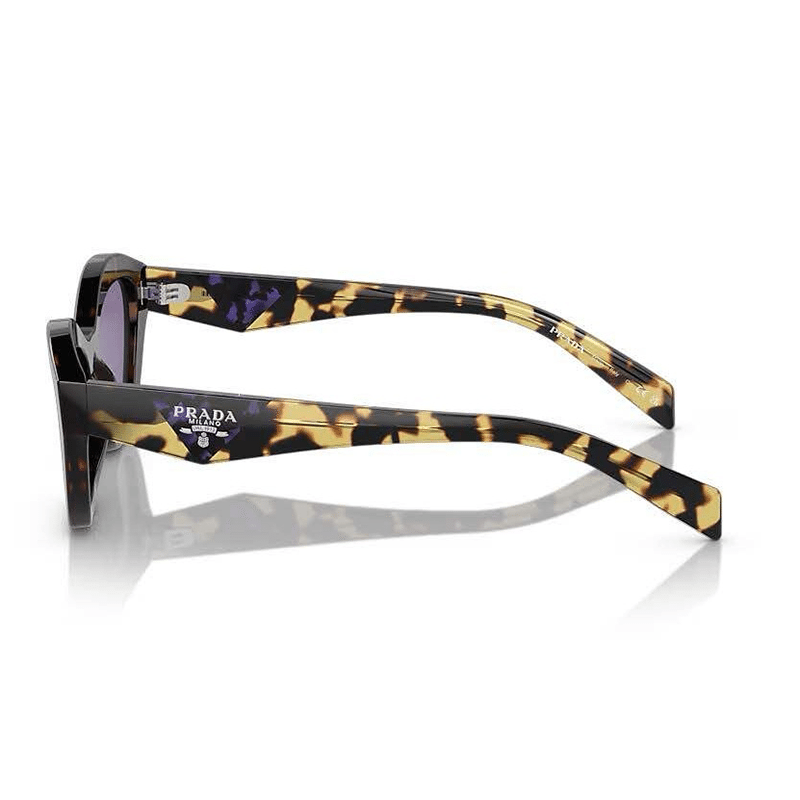 Havana Violet Mirror Internal Silver Sunglasses