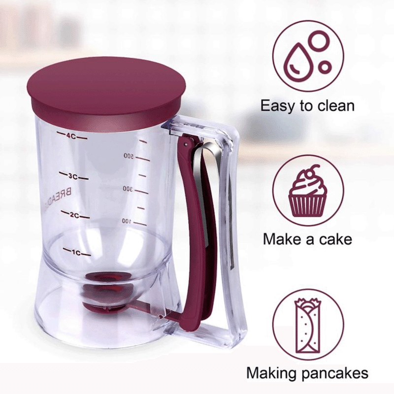 Perfect Pancake Batter Dispenser Tool