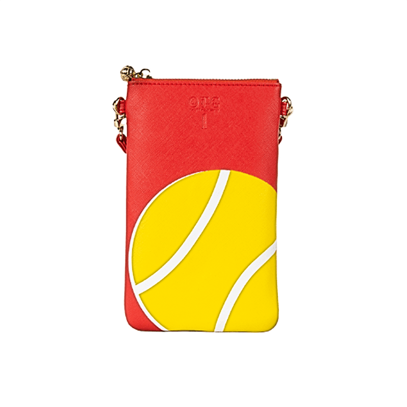 #1 Morgan TBall Orange Crossbody
