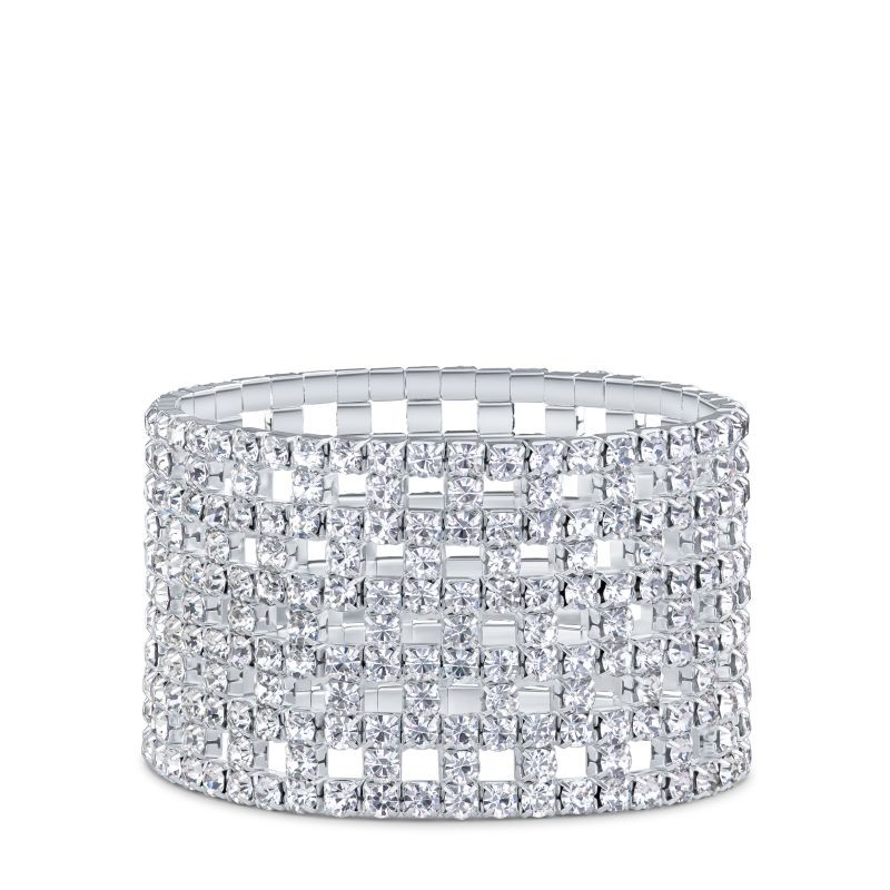 Crystal Rhinestone Stretch Bracelet