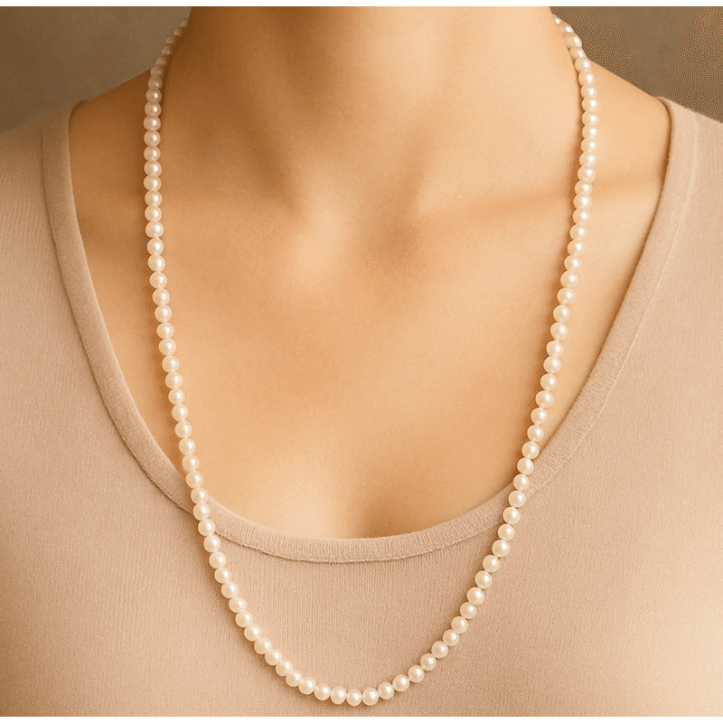 30" Pearl Necklace