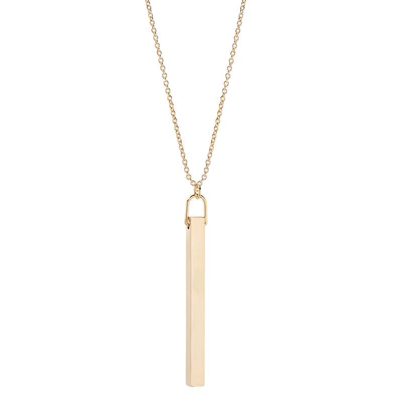 Vertical Bar Necklace
