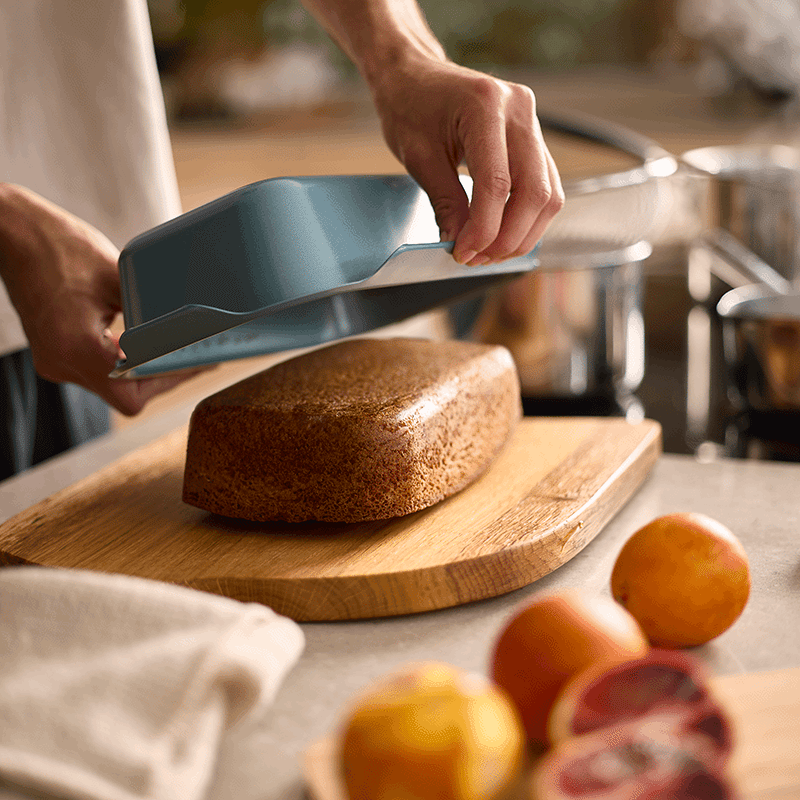 Nest Bake 2lb Non-Stick Loaf Pan with Easy Pull Handles