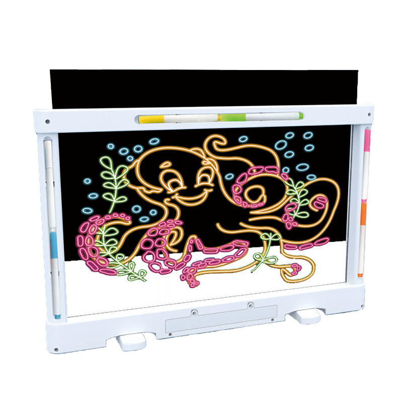 LED Doodle Board with Drawing Pens & Templates