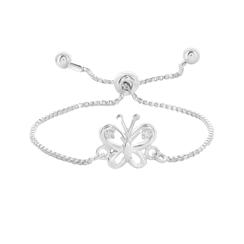 Adjustable Butterfly Bracelet
