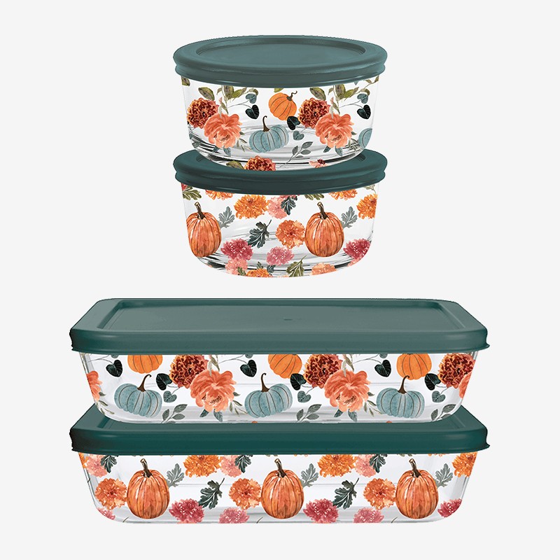 Pumpkin Container Duo