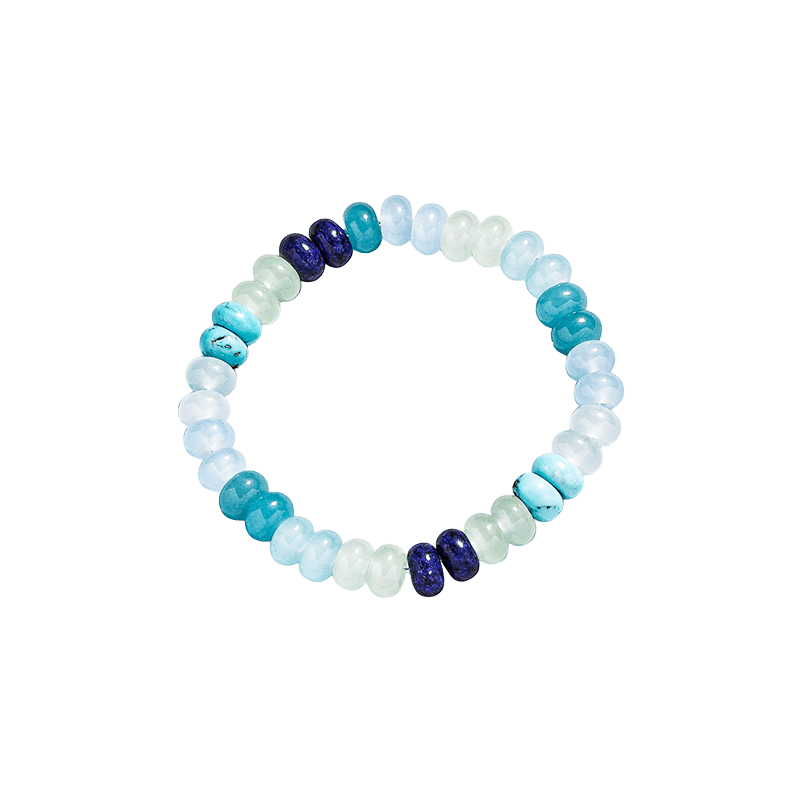 Semi Precious Stretch Bracelet