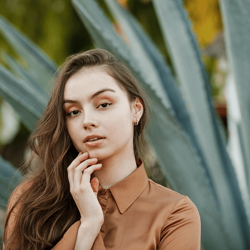 Silver Hoop Pave White CZ Earrings