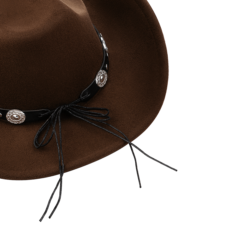 Cowboy Hat With Western Band